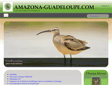 Tablet Screenshot of amazona-guadeloupe.com
